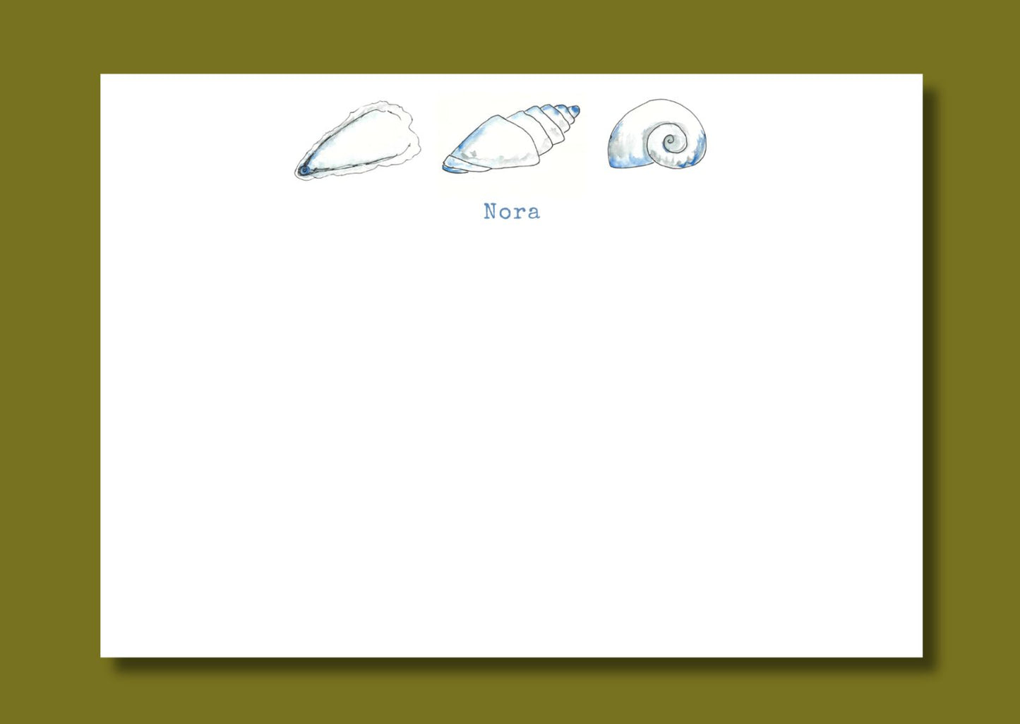 Trio of shells