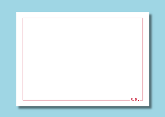Simple red line