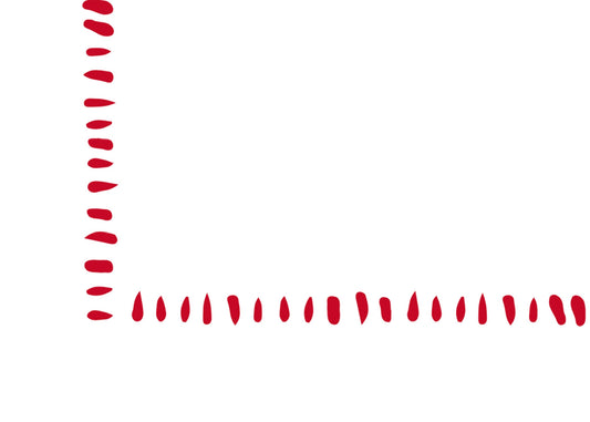 Red dashes