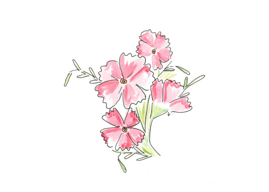 Hollyhocks